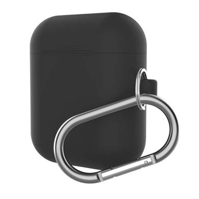 Чохол ArmorStandart New Airpods Silicon case with hook black (in box)