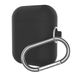 Чохол ArmorStandart New Airpods Silicon case with hook black (in box)