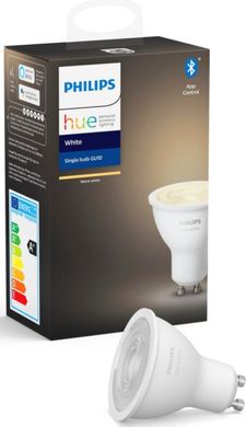 Розумна лампа Philips Hue GU10 5.2 W (57 Вт) 2700 K White (929001953505)
