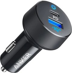 Автомобильное зарядное устройство Anker PowerDrive PD+ 2 - 20W PD + 15W USB (A2732H11/A2732GF1)