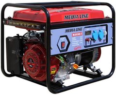 Бензиновий генератор AGT Media Line MLG6500Е/2 AVR