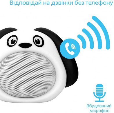 Портативная акустика Promate Snoopy White (snoopy.white)