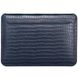 Чехол WIWU Skin Croco Geniunie Leather Sleeve MacBook 14.2 Blue
