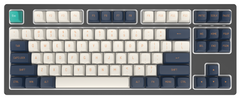 Клавіатура DARK PROJECT  KD87В Mech. Gateron cap teal ENG/UA  (KB-GCT-872-702124)
