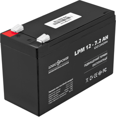 Акумуляторна батарея LogicPower AGM 12V 7.2Ah (LP3863)