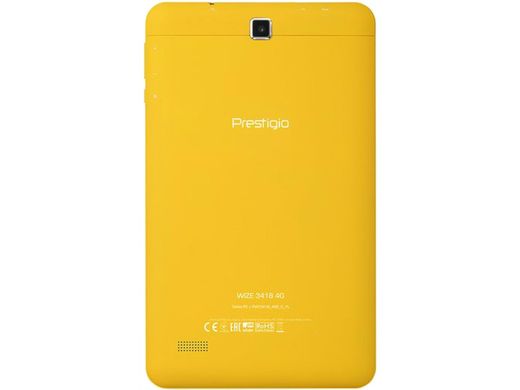 Планшет Prestigio 3418 Wize 4G 1/8GB Yellow (PMT3418_4GE_C_YL)