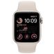 Apple Watch SE 2 40mm (GPS+LTE) Starlight Aluminum Case with Starlight Sport Band S/M MNTK3