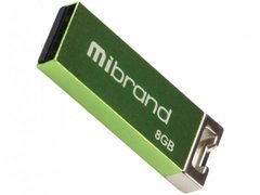 Флеш-накопитель Mibrand USB 2.0 Chameleon 8Gb Light green (MI2.0/CH8U6LG)