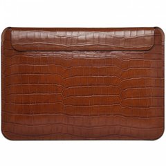 Чохол WIWU Skin Croco Geniunie Leather Sleeve MacBook 16.2 Brown