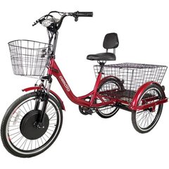 Электровелосипед трехколесный CEMOTO 24"/20" (350W) (CEM-ET05)