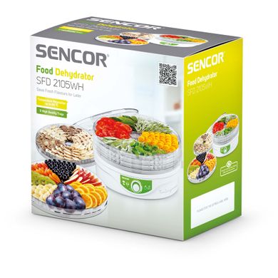 Сушка для овощей и фруктов Sencor SFD 2105WH
