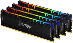 Оперативна пам'ять Kingston FURY Renegade RGB Black DDR4-3600 128GB (4x32GB) CL18-22-22 1.35V XMP (KF436C18RB2AK4/128)