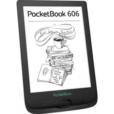 Електронная книга PocketBook 606 Black (PB606-E-CIS)