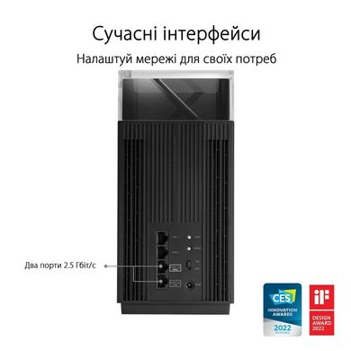 Маршрутизатор ASUS ZenWiFi Pro ET12 AXE11000 (90IG05Z0-MO3A20)