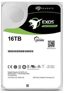 Внутрішній жорсткий диск Seagate Exos X18 16TB (ST16000NM000J)
