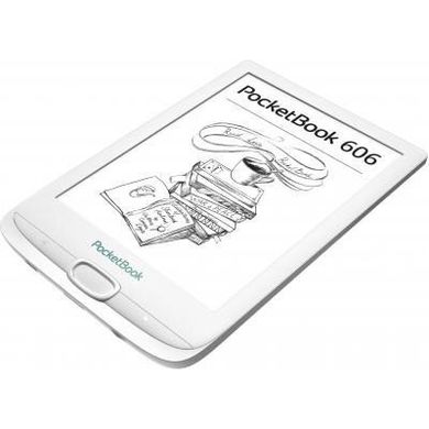 Електронная книга PocketBook 606 White (PB606-D-CIS)