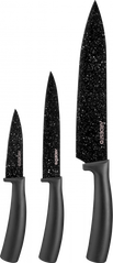 Набір ножів Ardesto Black Mars, 3 предмети (AR2103BB)