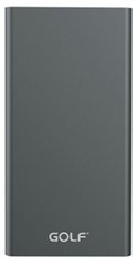 Універсальна мобільна батарея Golf Power Bank 5000 mAh Edge 5 Li-pol Grey
