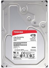 Внутрішній жорсткий диск Toshiba N300 4TB (HDWQ140UZSVA)