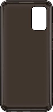 Чохол Samsung Soft Clear Cover для Galaxy A02s (A025) Black (EF-QA025TBEGRU)