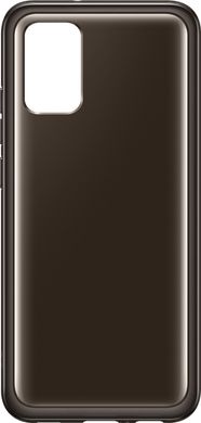 Чохол Samsung Soft Clear Cover для Galaxy A02s (A025) Black (EF-QA025TBEGRU)