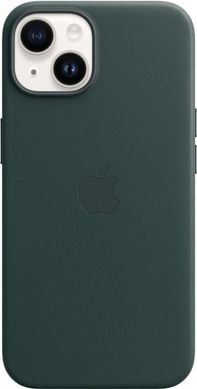 Чехол Apple MagSafe Leather Case для Apple iPhone 14 Forest Green (MPP53ZE/A)