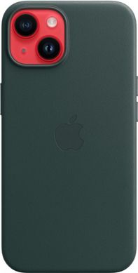 Чохол Apple MagSafe Leather Case для Apple iPhone 14 Forest Green (MPP53ZE/A)