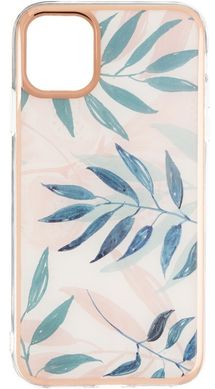 Чехол Gelius Leaf Case iPhone 12 Pro Pink Grass