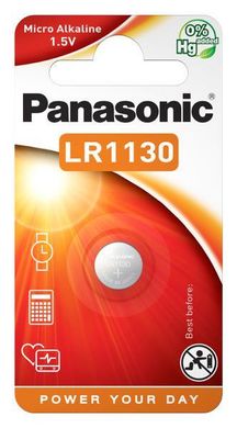 Батарейка Panasonic LR-1130 BLI 1 (LR-1130EL/1B)