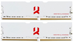 Оперативная память Goodram 16 GB (2x8GB) DDR4 3600 MHz IRDM PRO Crimson White (IRP-C3600D4V64L18S/16GDC)