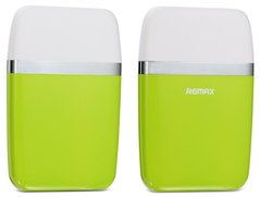 Універсальна мобільна батарея Remax Power Bank Aroma RPP-16 6000 mAh White green