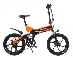 Електричний велосипед Maxxter RUFFER MAX (black-orange)