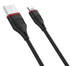Кабель Borofone BX17 USB to iP 2A 1m Black (BX17LB)
