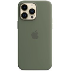 Чохол Apple для iPhone 14 Pro Max Silicone Case with MagSafe Olive (MQUN3)