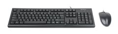 Комплект (клавіатура, мишка) A4Tech KR-8520D Black