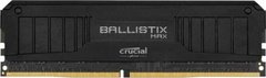 Оперативна пам'ять Crucial 8 GB DDR4 2666 MHz Ballistix Black (BL8G26C16U4B)