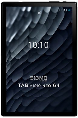 Планшет Sigma mobile TAB A1010 Neo 10.1” 4/64GB 4G Black (4827798766415)