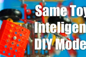 Робот-самурай Same Toy Intelligent DIY. Конструктор металлический