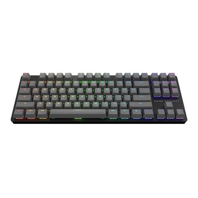 Клавіатура з кейкапами DARK PROJECT (DPO-KD-87A-006400-GRD+KS-43) (оранжево-чорні)