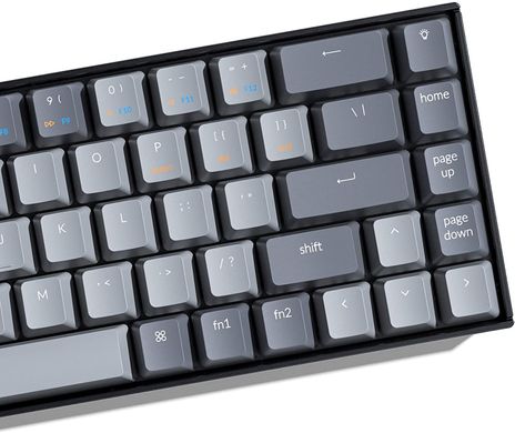 Клавіатура KEYCHRON K6 68 keys Optical Red White LED BLACK (R1_KEYCHRON)