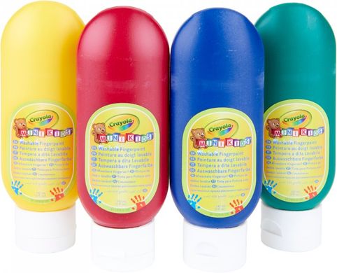 Набор пальчиковых красок Crayola Mini Kids washable (256455.106)