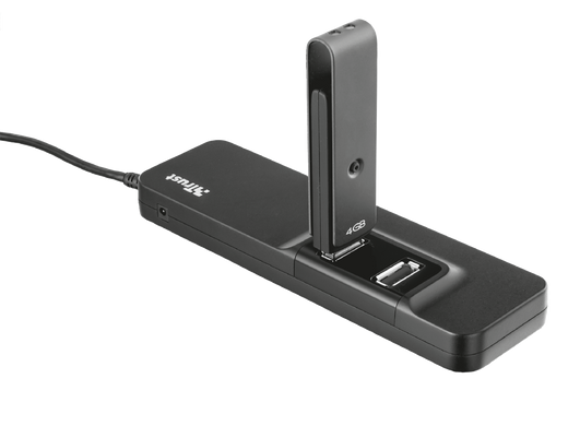 Хаб Trust Oila 7 Port USB 2.0 Hub - black