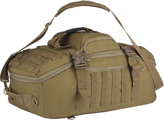 Тактична сумка-баул/рюкзак 2Е хакі L (2E-MILDUFBKP-L-OG)