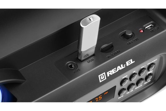 Портативна акустика Real-El X-710 Black