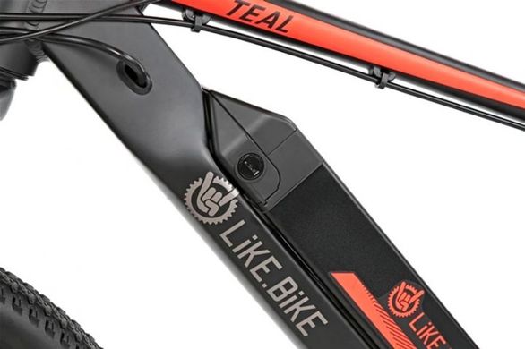 Електровелосипед Like.Bike Teal (black-red)
