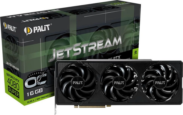 Видеокарта Palit GeForce RTX 4080 SUPER JetStream OC (NED408SS19T2-1032J)