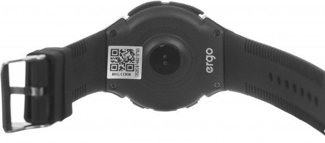 Дитячий смарт годинник Ergo GPS Tracker Color C010 Black