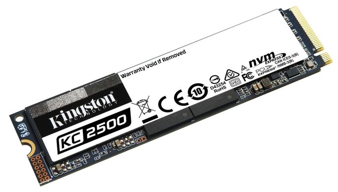 SSD-накопичувач M.2 Kingston 2TB KC2500 NVMe PCIe 3.0 4x 2280SKC2500M8/2000G