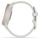 Смарт-годинник Garmin vivomove Trend Peach Gold Stainless Steel Bezel with Ivory Case and Silicone Band (010-02665-01)