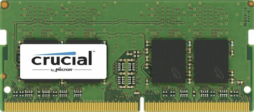 Пам'ять Micron Crucial DDR4 2400 4GB, SO-DIMM, Retail (CT4G4SFS824A)